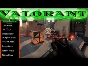 HOW TO GET A MOD MENU IN VALORANT!!!!!!!!
