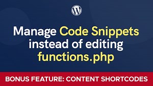 WordPress Code Snippets Plugin Tutorial - Easy Custom Functions and Shortcodes (2026)