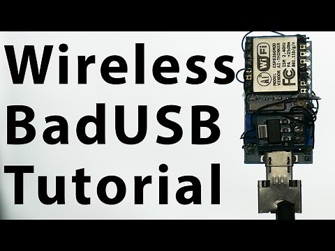 Wireless BadUSB Tutorial | esp8266