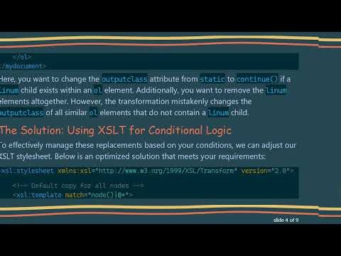 Solving the Challenge of Replacing Attribute Values Based on Multiple Conditions in XML with XSLT