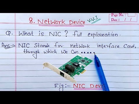 What is NIC? full Explanation | Computer Networking