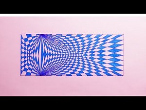 How To Draw Spirograph Pattern Art In Rectangle | Geometric Tutorial