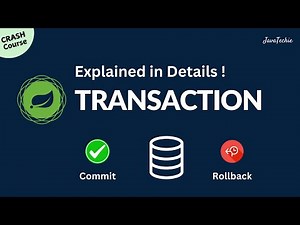 Spring Transaction Management : End-to-End Guide 🚀 | Real-Time Use Case | ‪@Javatechie‬