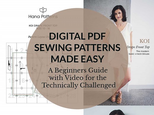 PDF Sewing Patterns Made Easy - A Beginners Guide for the Technically Challenged - Sew in Love
