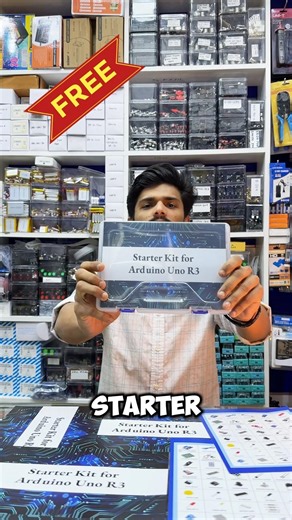 Buy Arduino Starter Kit & Get 4-Wheel Robot Kit FREE #arduino #arduinoproject #diy #stemlearning