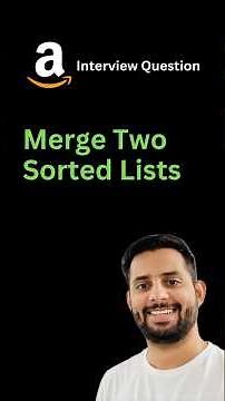 Merge Two Sorted Lists | LeetCode 21 | Python | Easy
