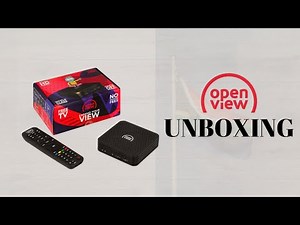 Unboxing OpenView HD Decoder: South Africa's Premier Free Satellite TV Service!