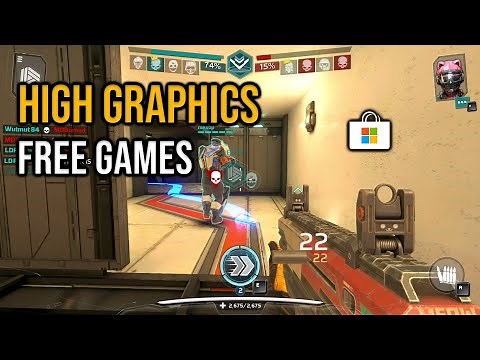 Top 14 FREE Games on Windows 10 Store | High Graphics