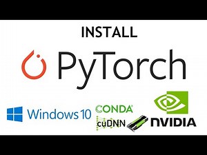 How to Install PyTorch-GPU on Windows 10 | Getting Started with PyTorch for Deep Learning