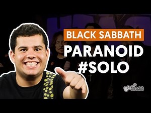 Paranoid - Black Sabbath (How to Play - Guitar Solo Lesson)