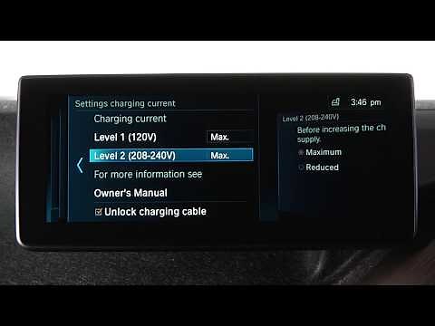BMW i3 Charging Settings | BMW How-To