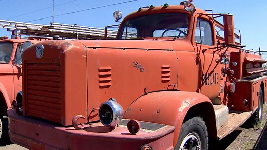 Vintage fire trucks for sale