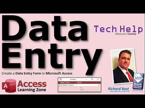 Create a Data Entry Form in Microsoft Access OR Open an Existing Form in Data Entry Mode