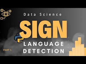 Data Science Project | Part 1 | Sign Language Detection