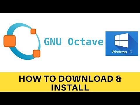 How to Download and install GNU Octave