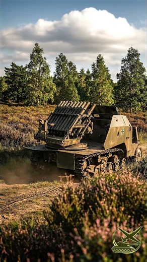 Somua MCL “Schwerer Reihenwerfer” — 20× Brandt 81 4 mm Mortars on a Turntable