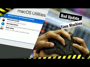 How to restore Mac OS using Time Machine backup