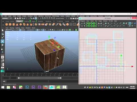 UVing and Texturing for the very first time in Maya 2016