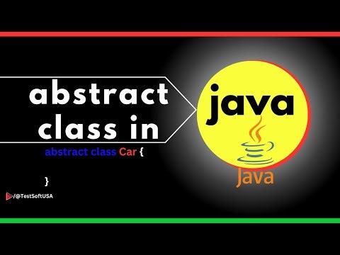 Java Abstract Classes Explained Simply | Software Testing