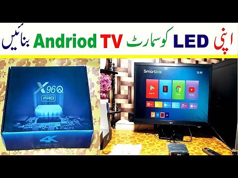 Android TV box 4k | smart led box | x96 pro 4Gb Ram 64 Storage