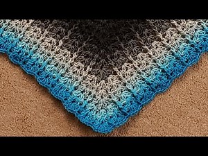 The Corded Shells Shawl Crochet Tutorial!
