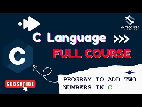 C Program to Add Two Numbers | C Programming
