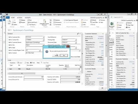 Microsoft Dynamics NAV 2016 Demo: Workflow