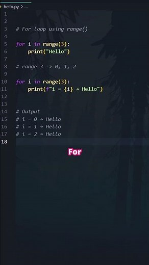 For loop in Python | Python for beginners