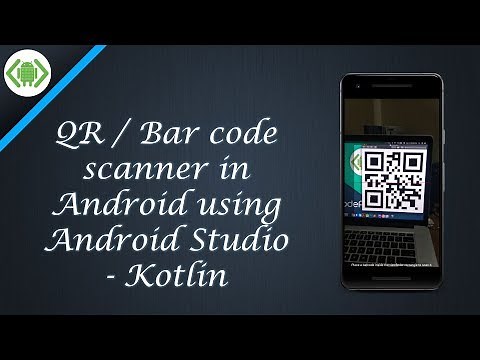QR / Bar code scanner in Android using Android Studio - Kotlin