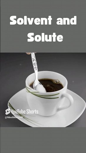 Solvent and Solute