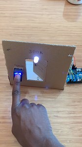 116K views · 1.5K reactions | Open Door  with Arduino using Fingerprint Scanner AS608 & Servo #arduino #doors | Upload Ideas with Itamar | Facebook