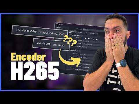 ✅COMO MELHORAR A QUALIDADE DA LIVE Usando H265 Encoder HEVC no YouTube [até 3x + eficiente!]