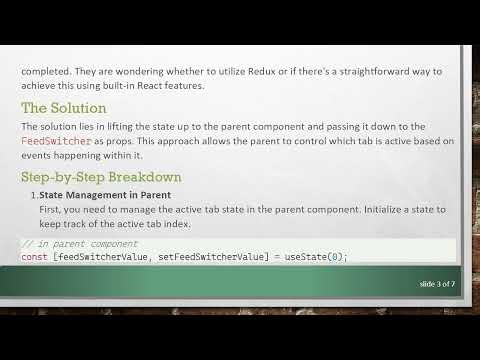 How to Change Tabs from a Parent Component in React Material-UI