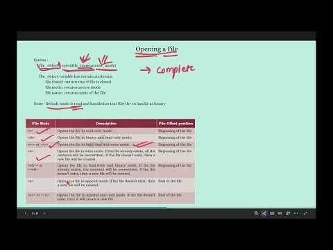 File Handling in Python | Part-1 | Computer Science| NCERT | CBSE