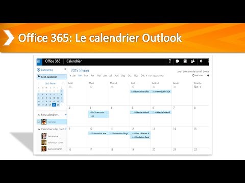 Formation Office365 Le Calendrier Outlook