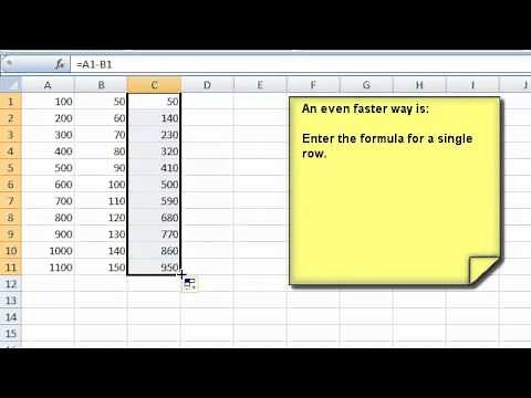 Excel-Formulas.com: How to Use the Fill Handle