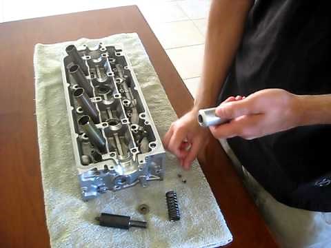 Valve spring compressor remover tool demonstration
