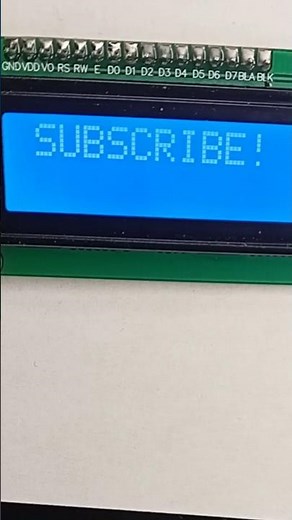 Controlling an LCD with Arduino! | LCD Display Test #arduino #electronics