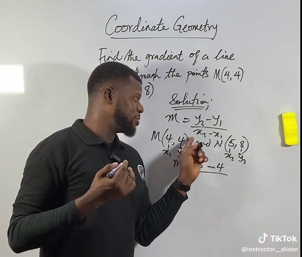 Gradient of a Line in Coordinate Geometry Explained