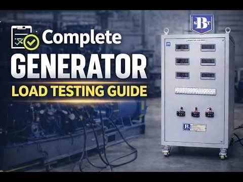 Complete Generator Load Testing Guide | Step-by-Step Procedure ⚡