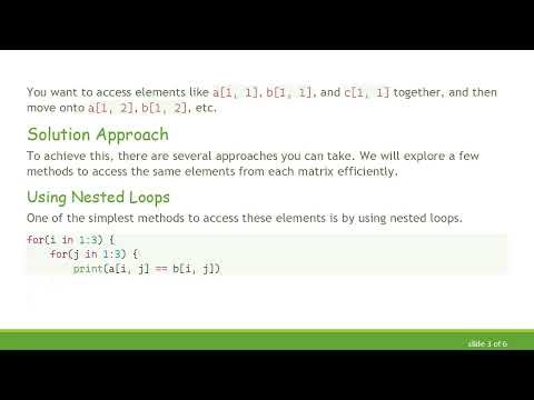 Accessing the same elements of matrices in a list in R