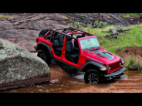 2022 Jeep Wrangler Rubicon (4xe) The jungle vehicle! walkaround review and Off-Road driving!