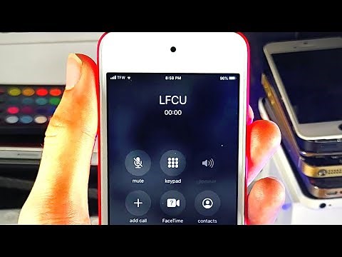 How To Make & Receive Phone Calls on any iPod Touch model | Full Tutorial