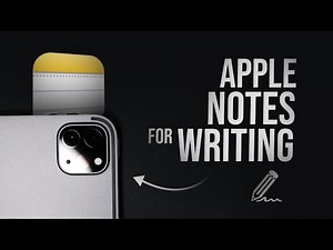 How to Use Apple Notes in iPad for Writing (tutorial)
