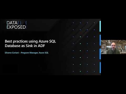 Best Practices Using Azure SQL as Sink in ADF | Azure SQL and ADF Event | Data Exposed Special