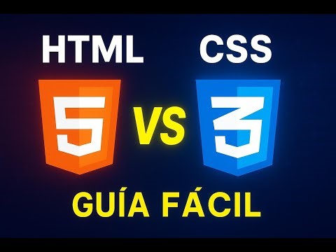 HTML vs CSS: ¿Qué es cada uno y por qué son importantes? (Guía para principiantes)