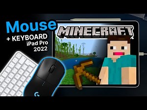 Can you play Minecraft with Mouse & Keyboard on iPad Pro in 2022? | Minecraft PE 1.19.* + Mouse