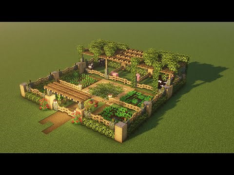 Minecraft: Garden Base | Tutorial