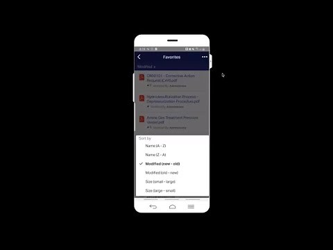 Documentum D2 Mobile app – demo