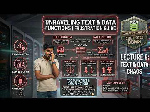 TimeStamp and Extract Function | Date Time Function | SQL Tutorial in Hindi 4 min